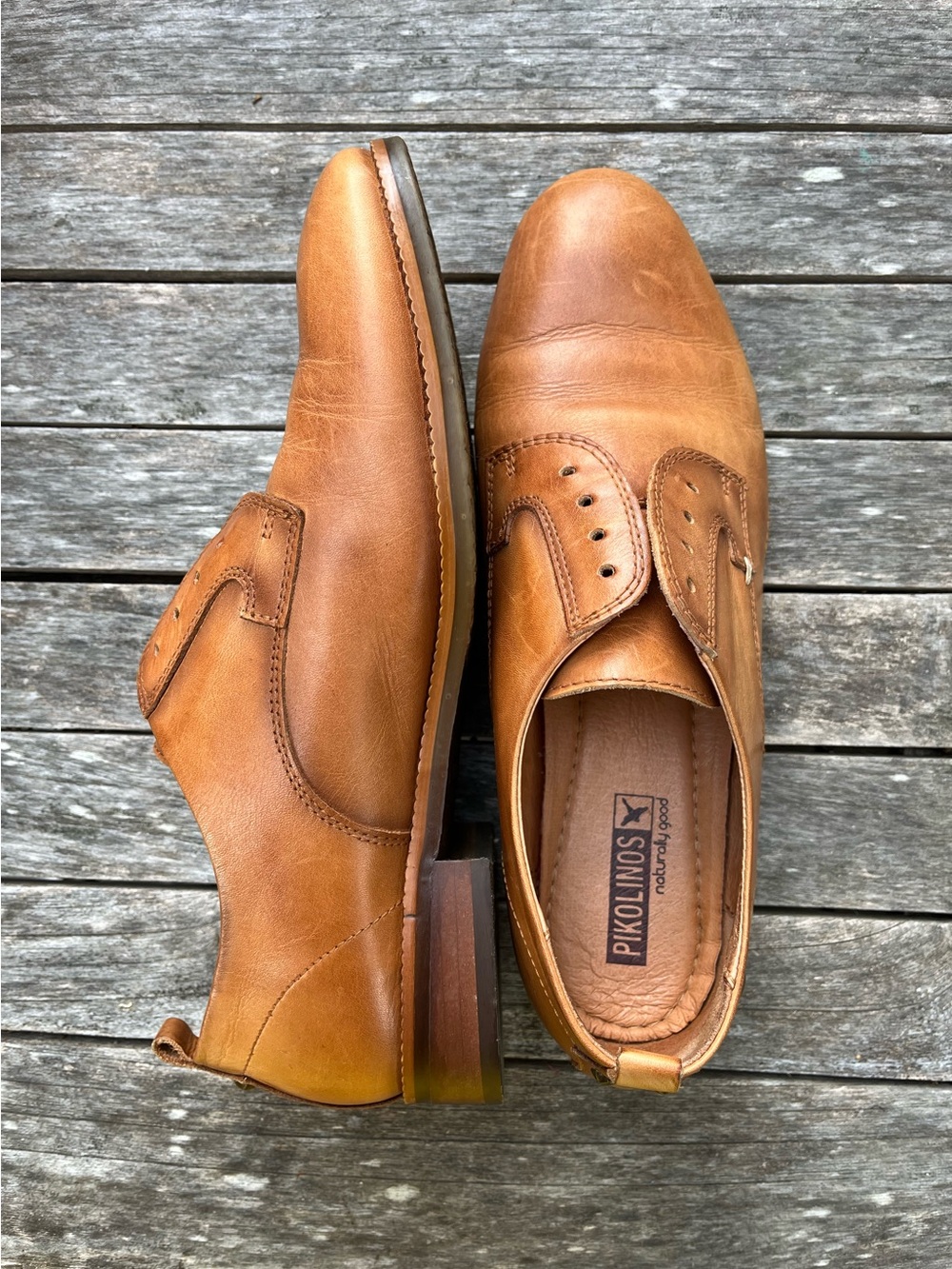 Pikolinos Lace-Up Oxfords – Light Brown, Size 38 Women’s $75 · Originally $175